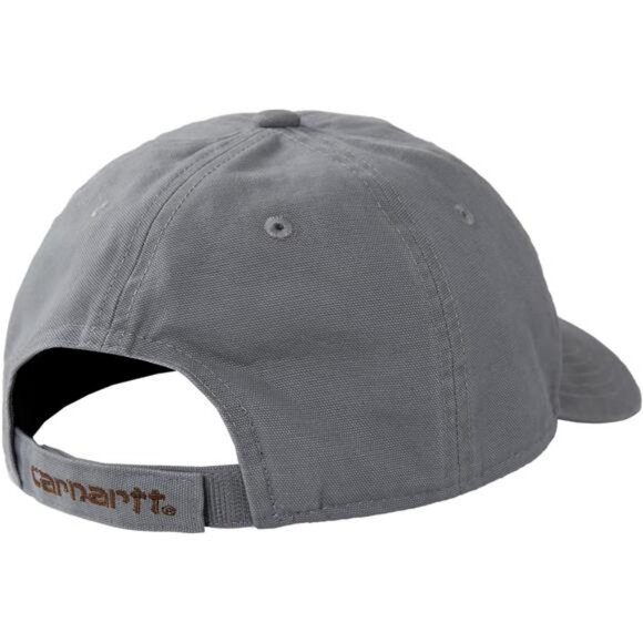 Mens Cotton Canvas Baseball Cap Low Profile Adjustable Hat Lightweight Comfort - Picture 2 of 3